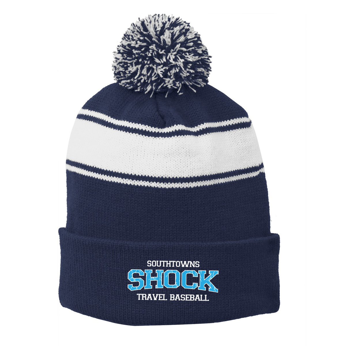 SouthTowns Shock Pom Pom Beanie