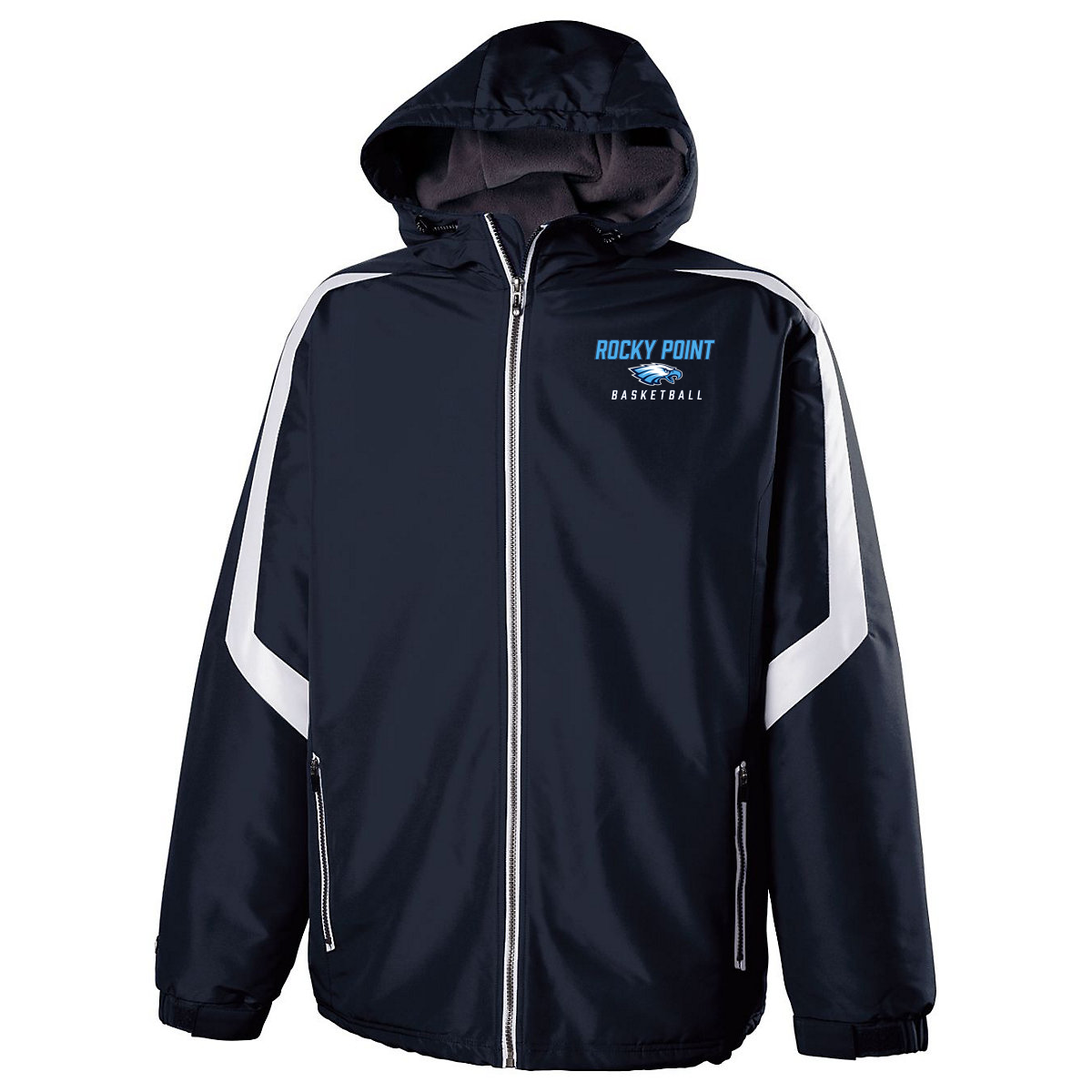 Rocky Point Varsity Basketball Rain Jacket