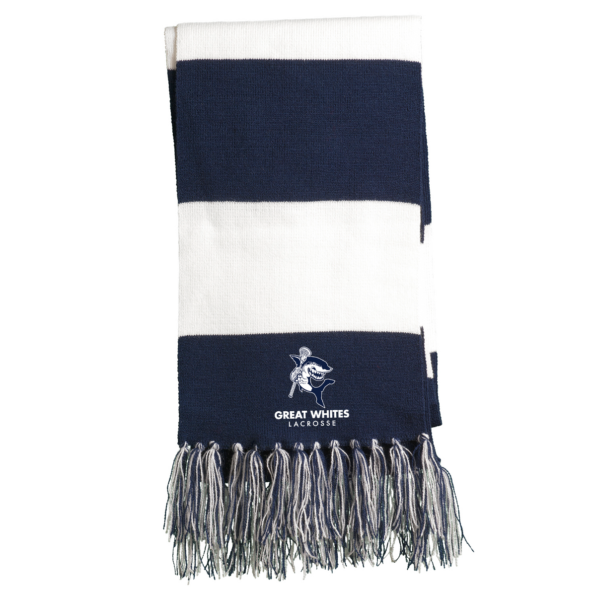 Great Whites Lacrosse Team Scarf