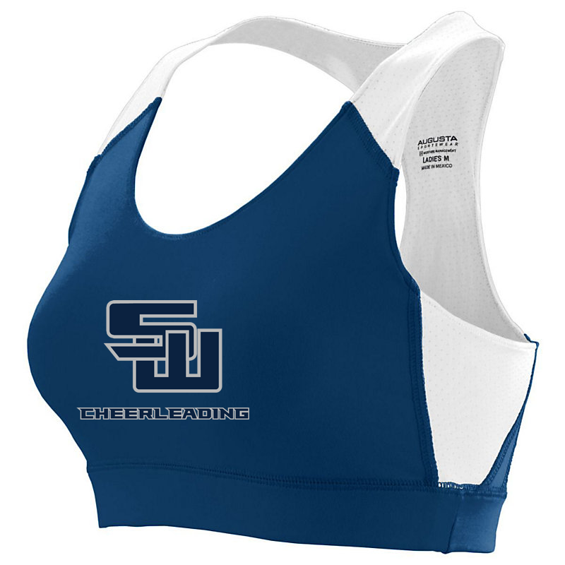 Smithtown West Cheerleading Sports Bra