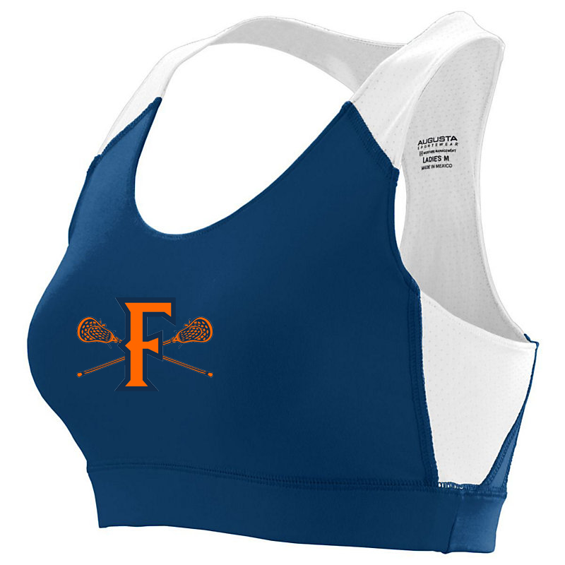 CSU Fullerton Lacrosse Sports Bra
