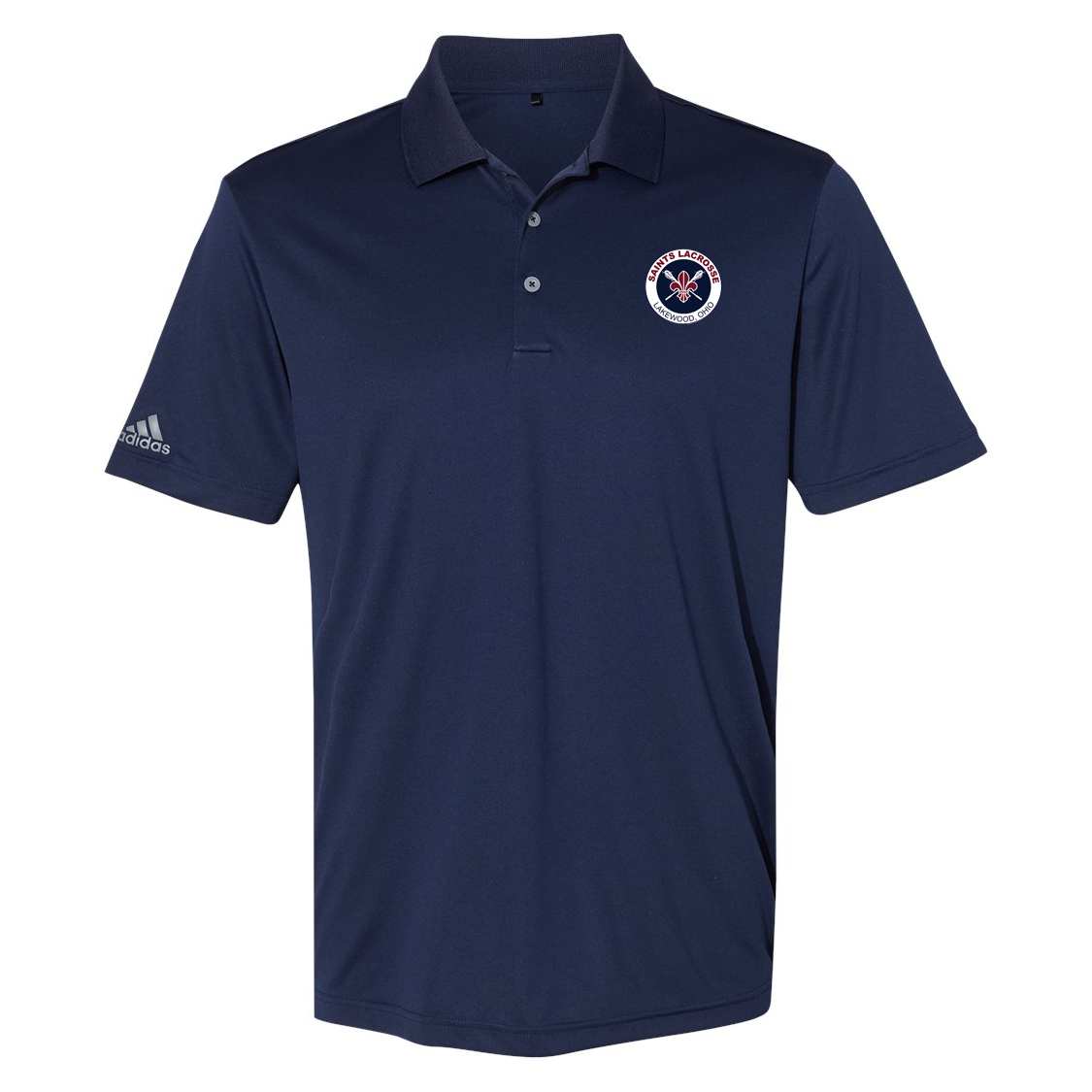 Lakewood Saints Lacrosse Adidas Performance Sport Polo
