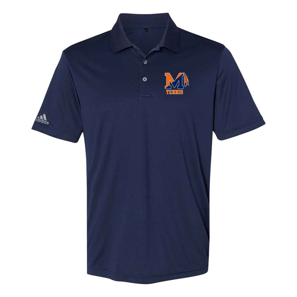 Manhasset Tennis Adidas Performance Sport Polo