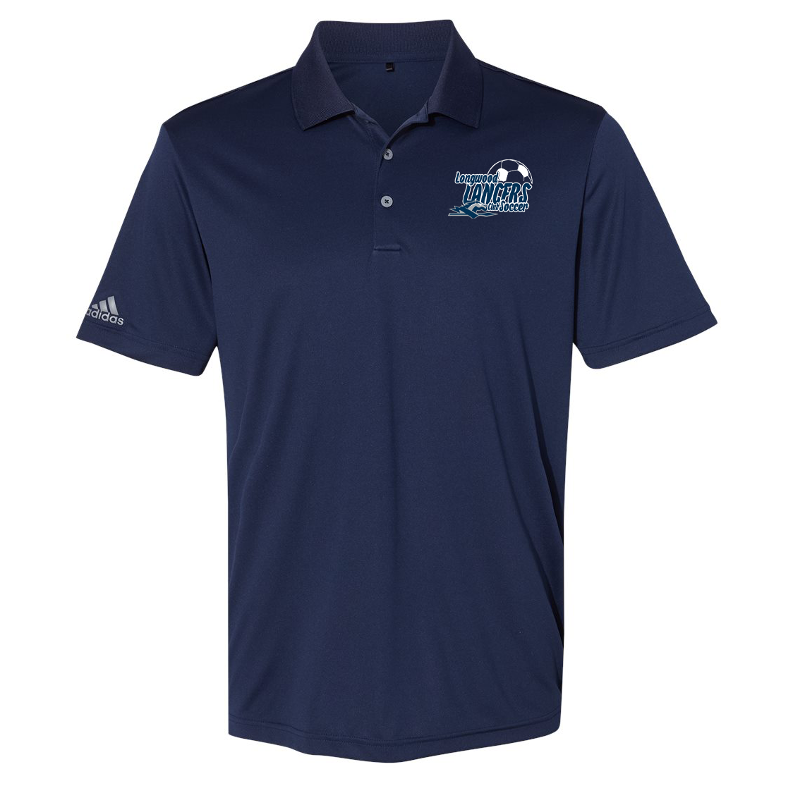 Longwood Womens Club Soccer Adidas Performance Sport Polo