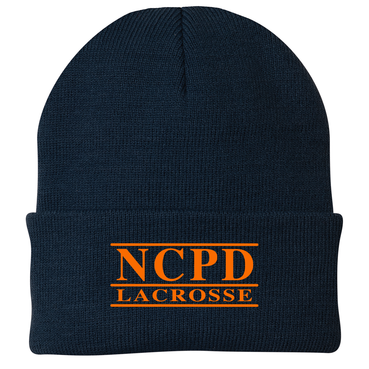 NCPD Lacrosse Knit Beanie