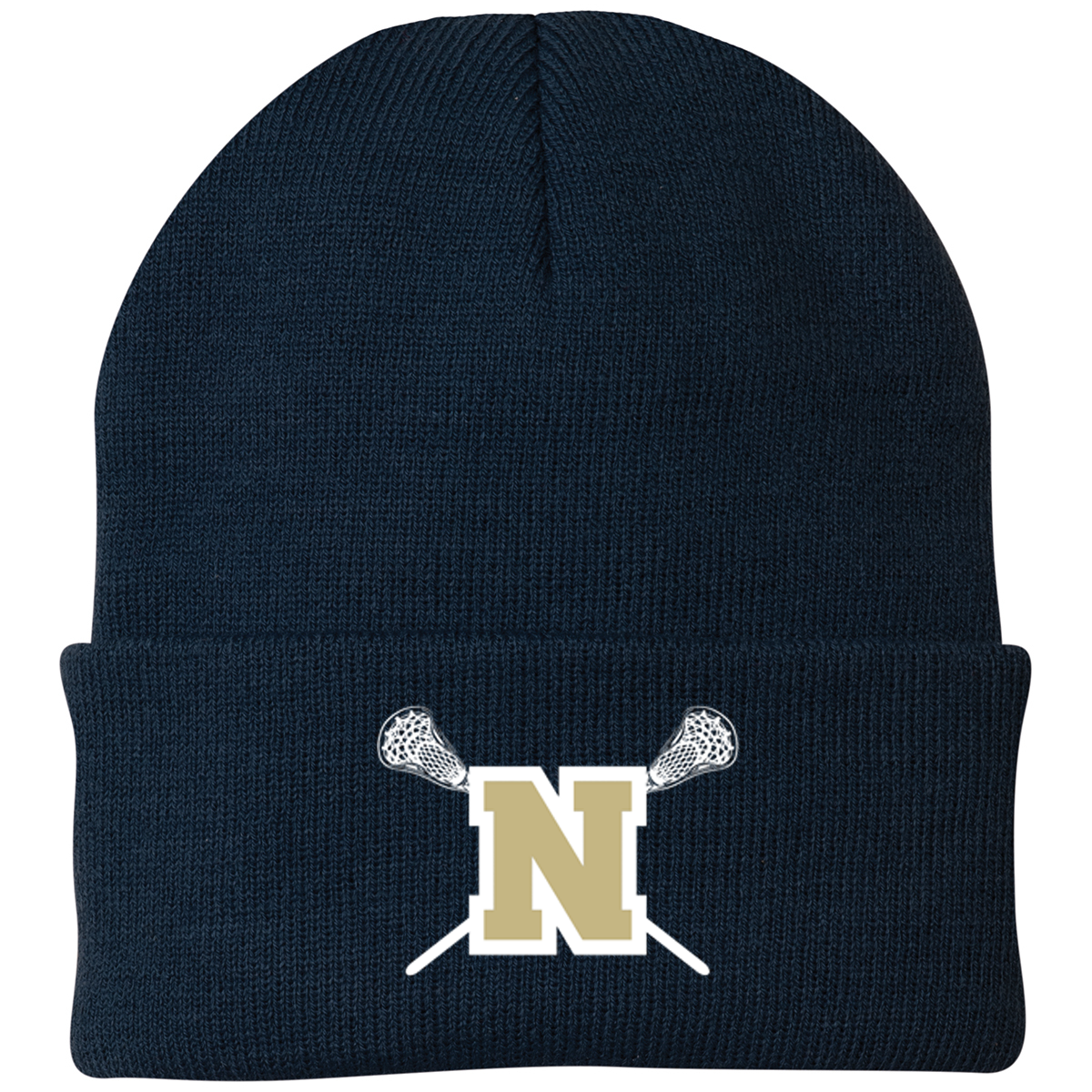 Newington High School Lacrosse Knit Beanie