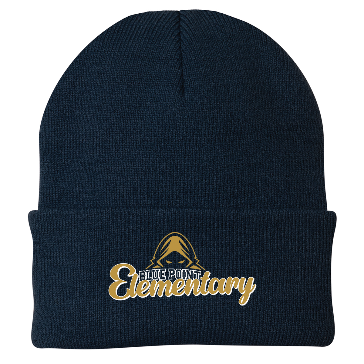 Blue Point Elementary School Knit Beanie