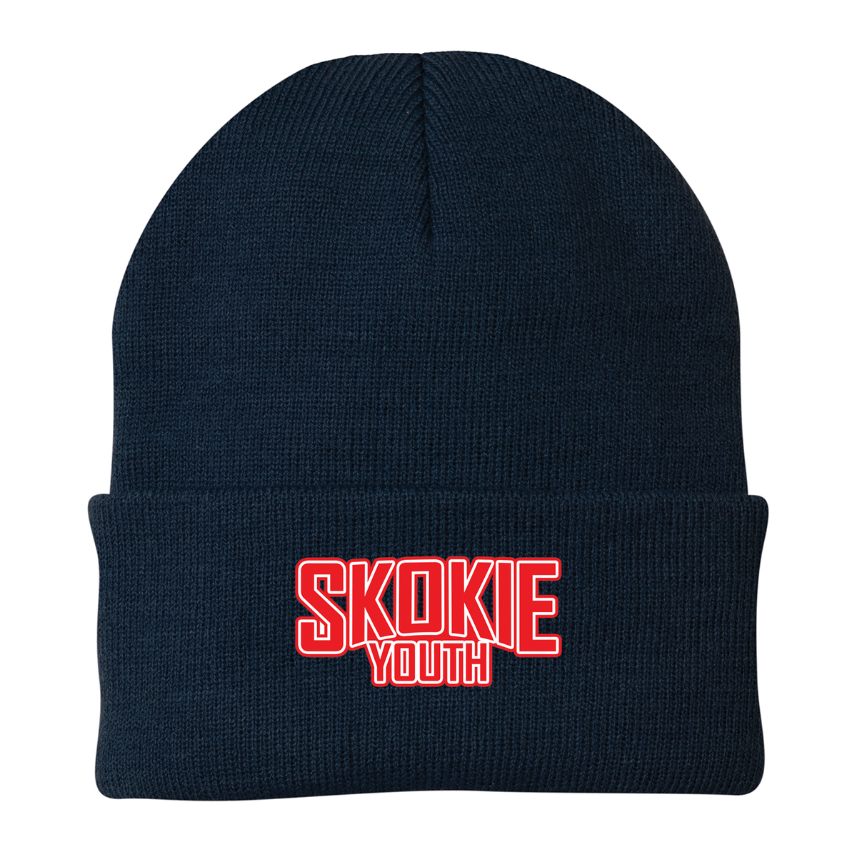 Skokie Youth Baseball Knit Beanie