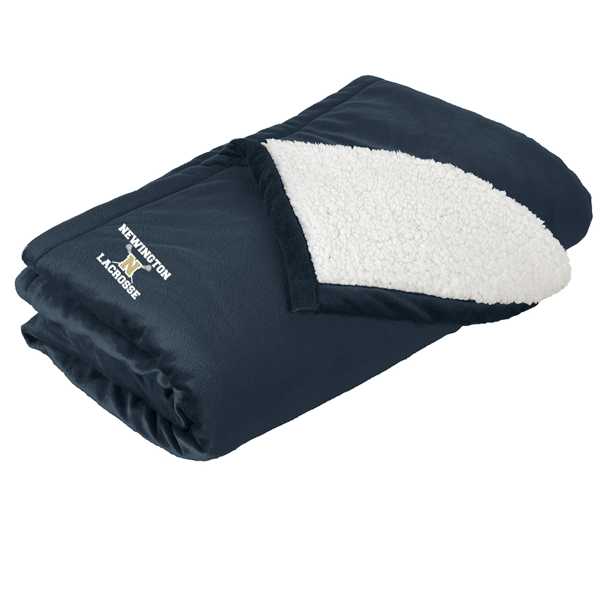 Newington High School Lacrosse Blanket