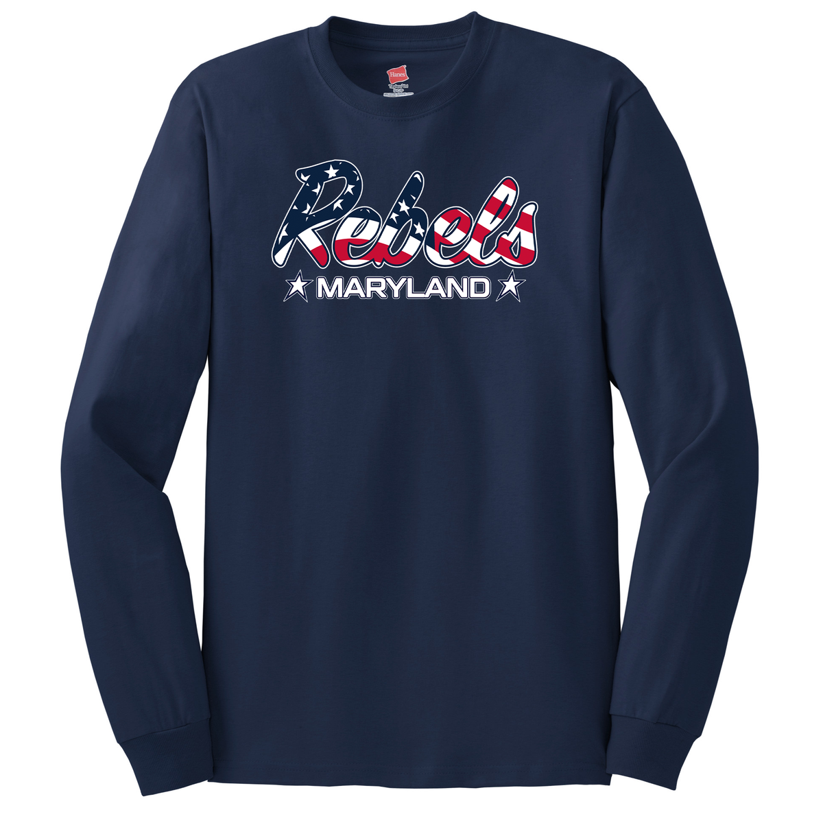 Rebels Maryland Lacrosse Club - Coaching Store Cotton Long Sleeve