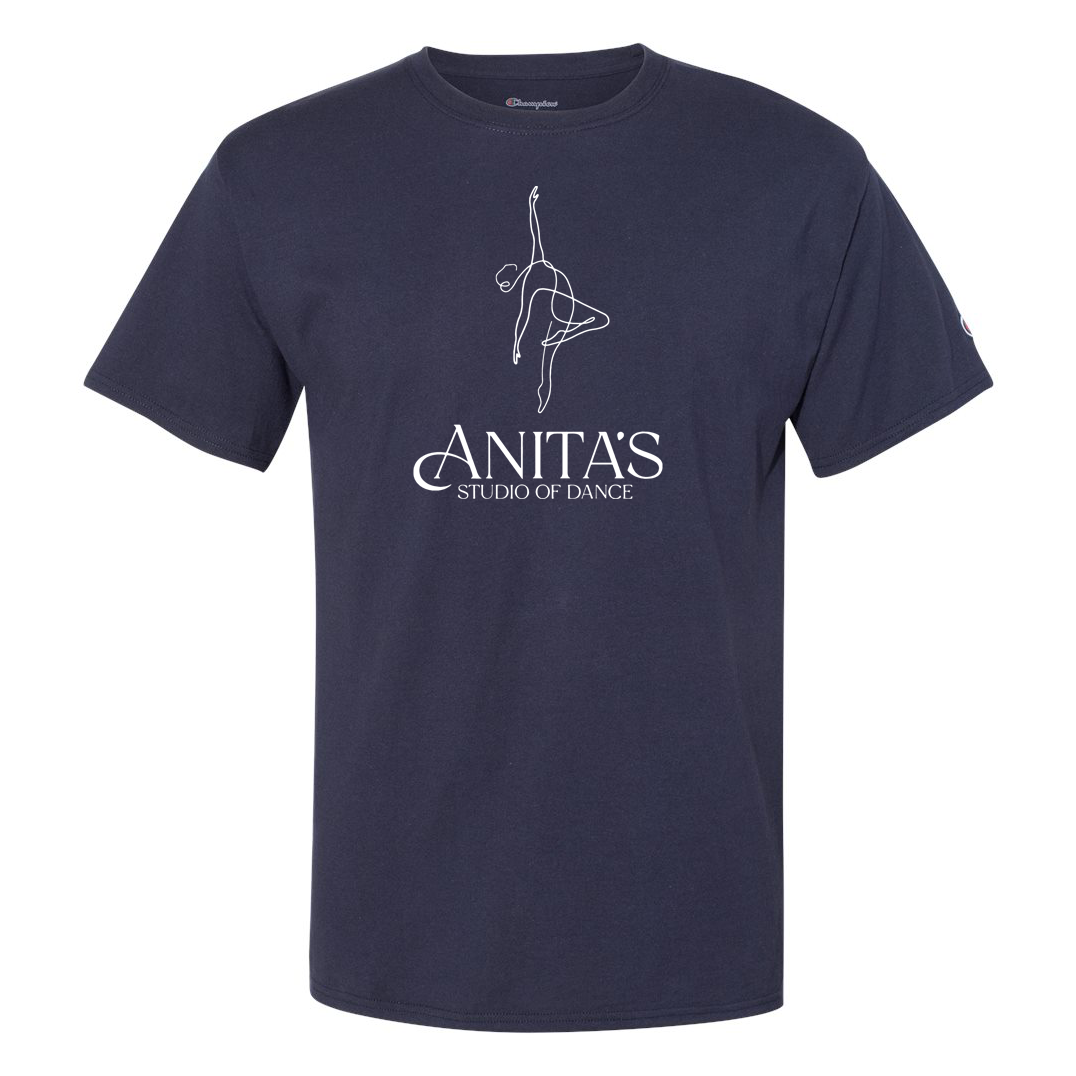 Anita's Studio of Dance Champion Short Sleeve T-Shirt