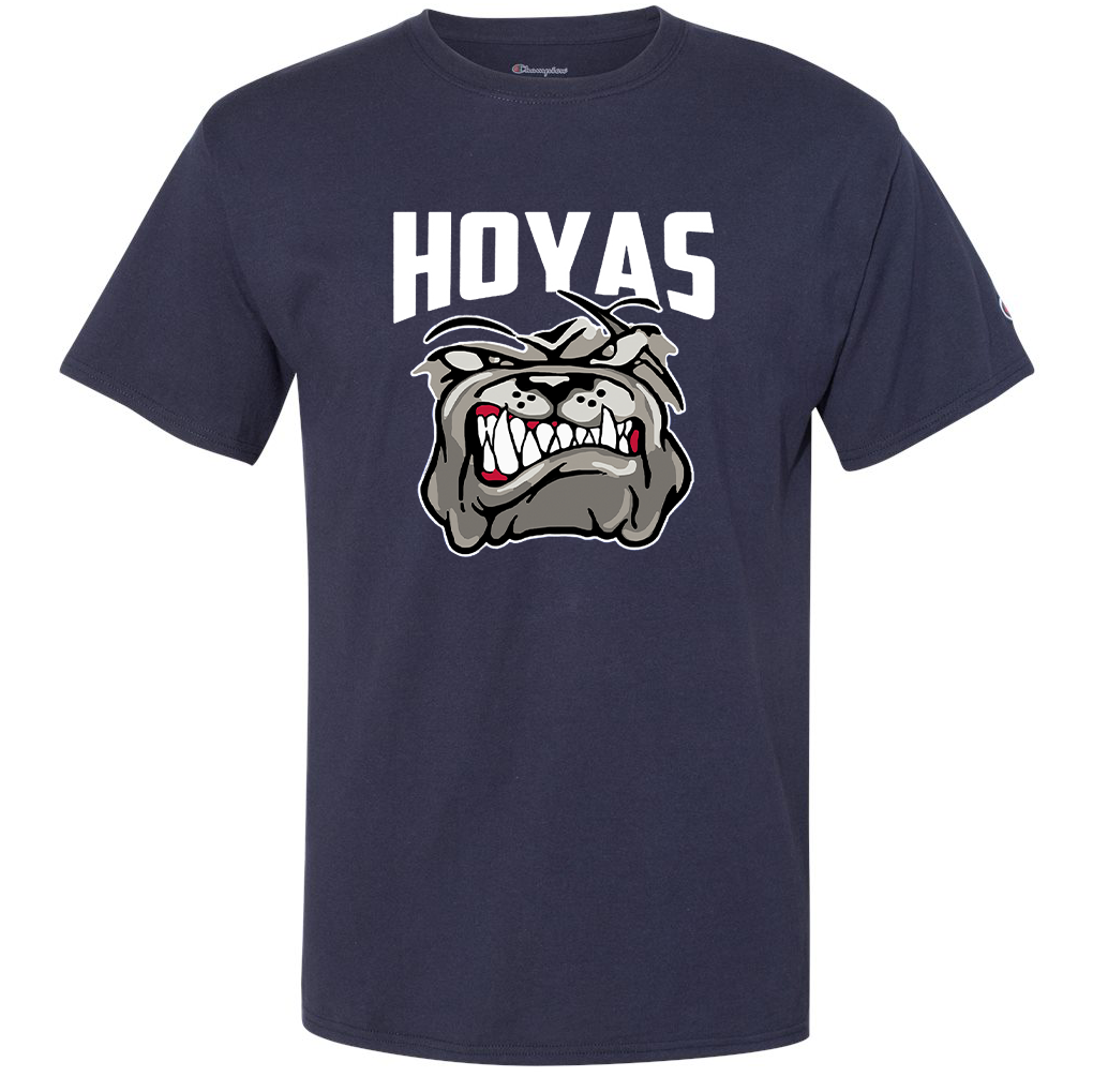 Hoya Lacrosse Team Champion Short Sleeve T-Shirt