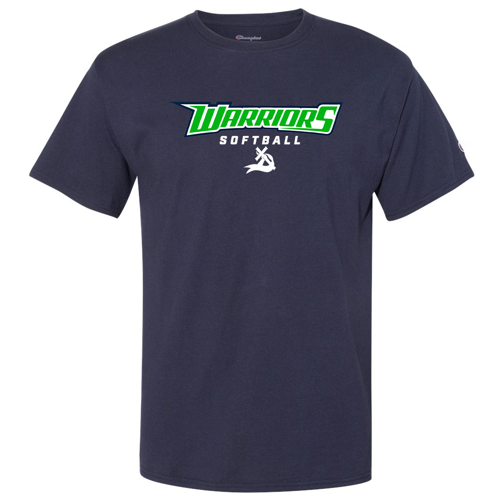 LRCA Warriors Softball Champion Short Sleeve T-Shirt