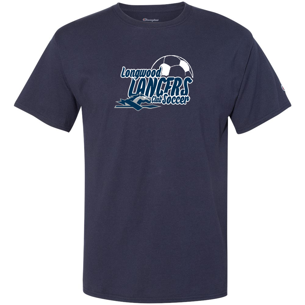 Longwood Womens Club Soccer Champion Short Sleeve T-Shirt