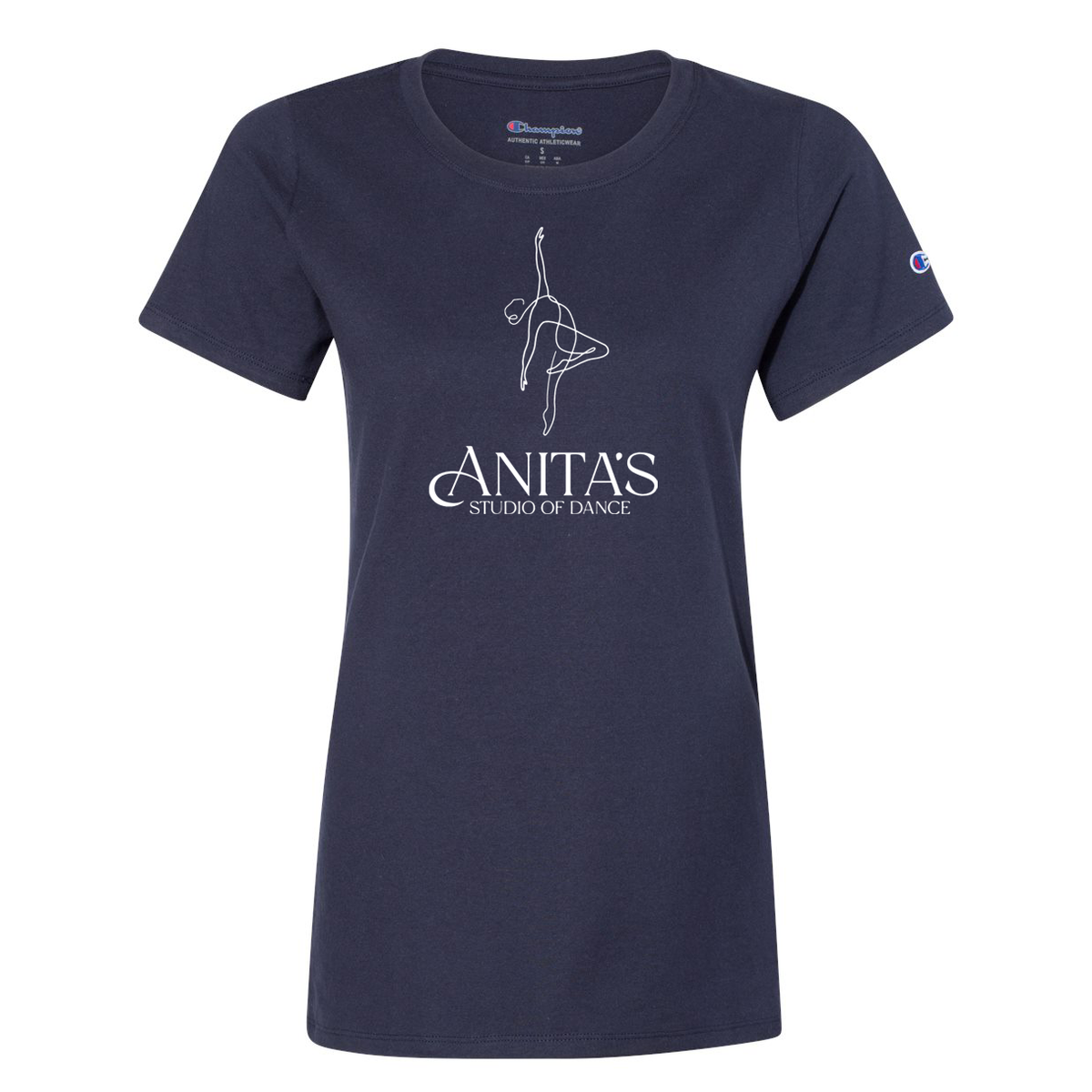 Anita's Studio of Dance Champion Womens T-Shirt