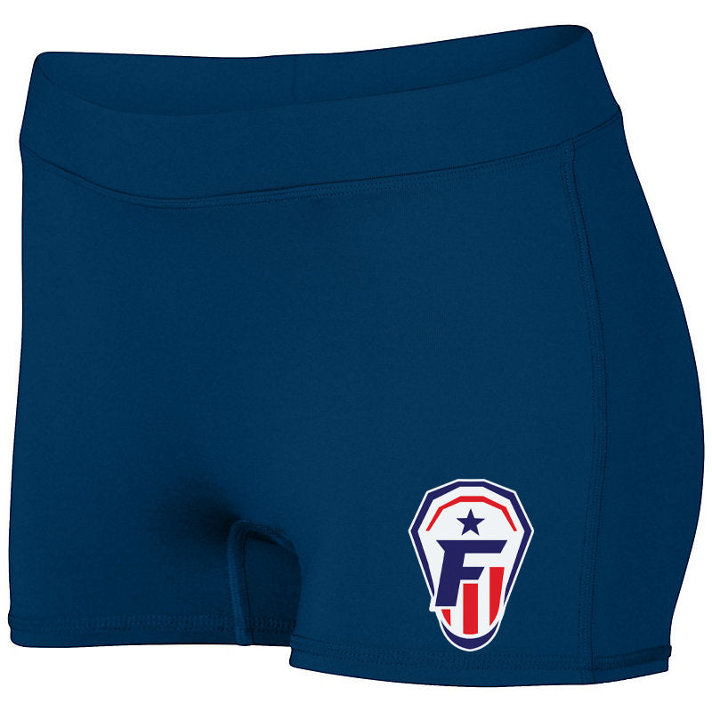 Freedom Lacrosse Women's Navy Compression Shorts