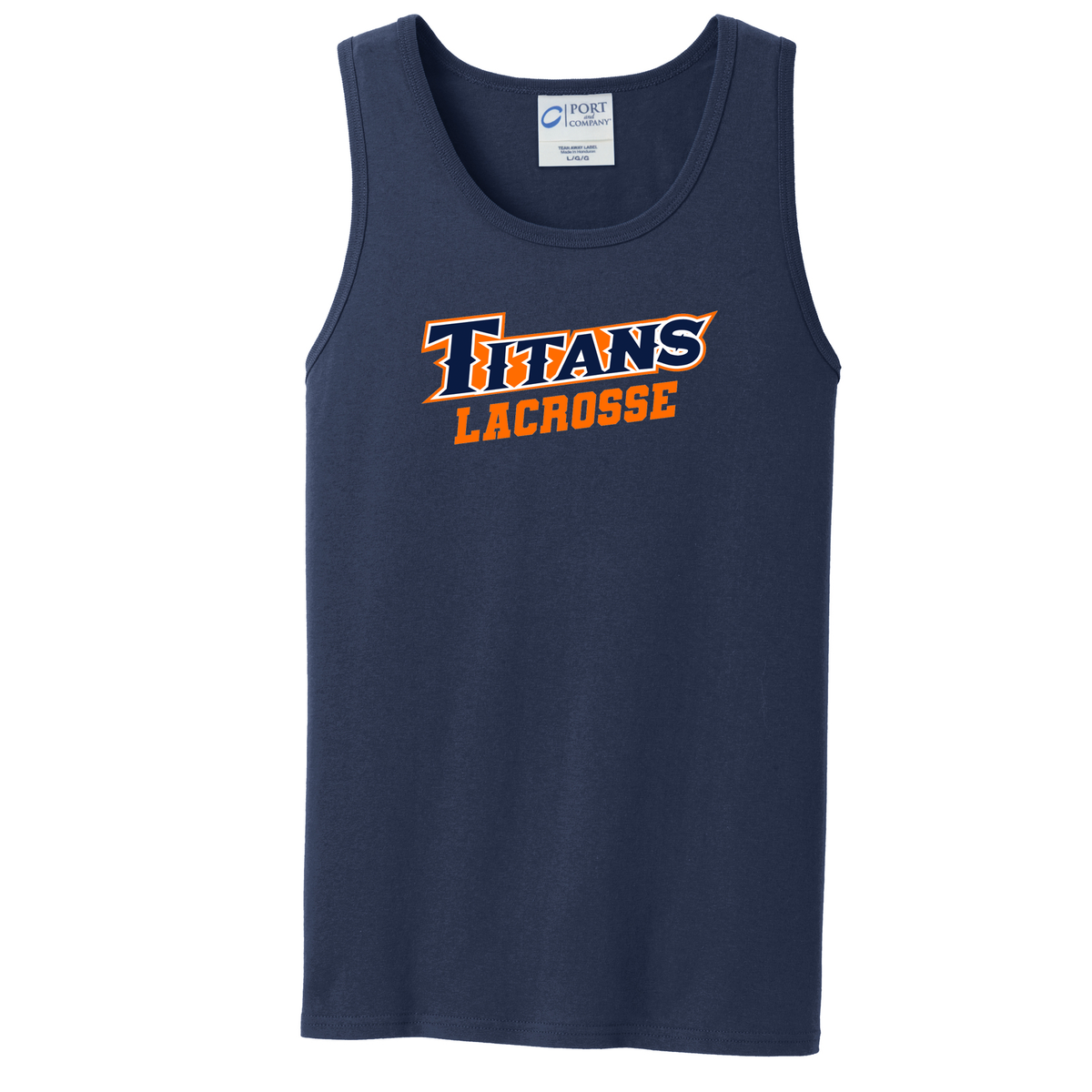 CSU Fullerton Lacrosse Sleeveless Cotton Tank Top