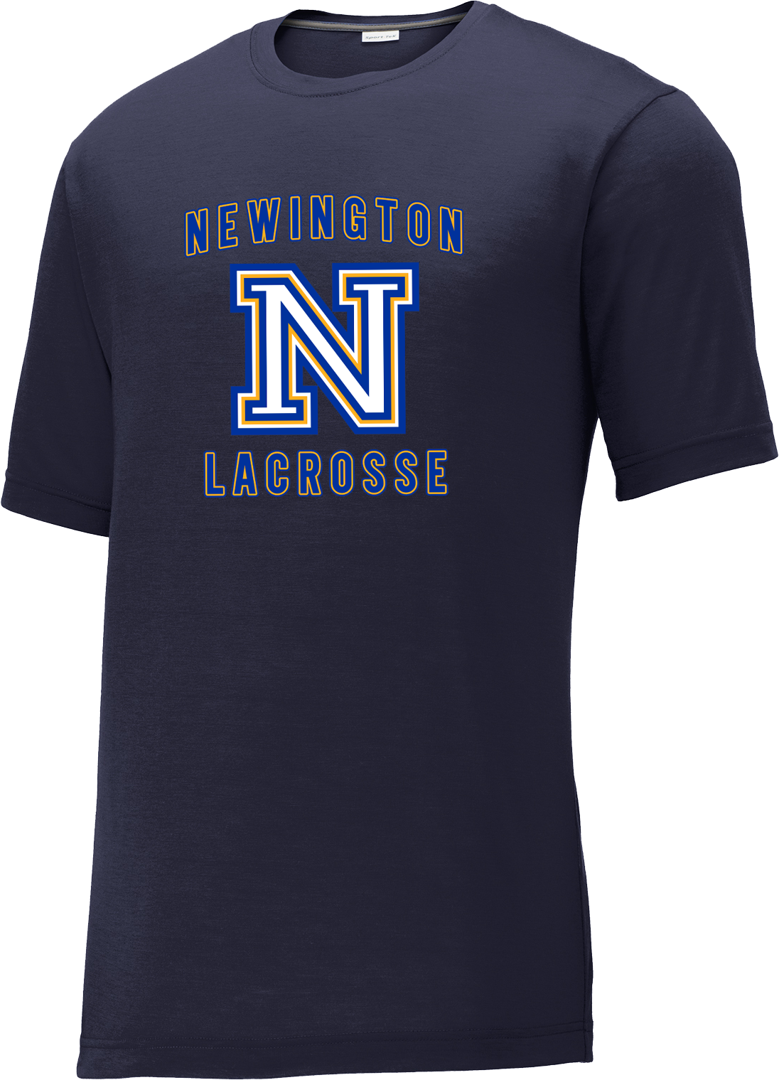 Newington Lacrosse Navy CottonTouch Performance T-Shirt