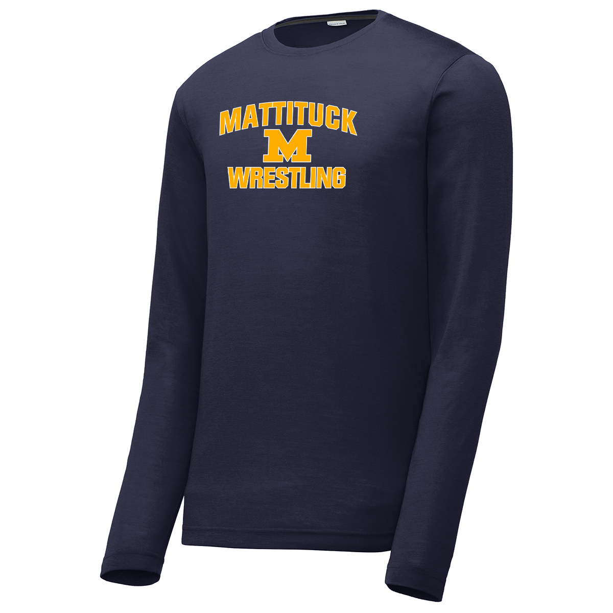 Mattituck Wrestling Long Sleeve CottonTouch Performance Shirt