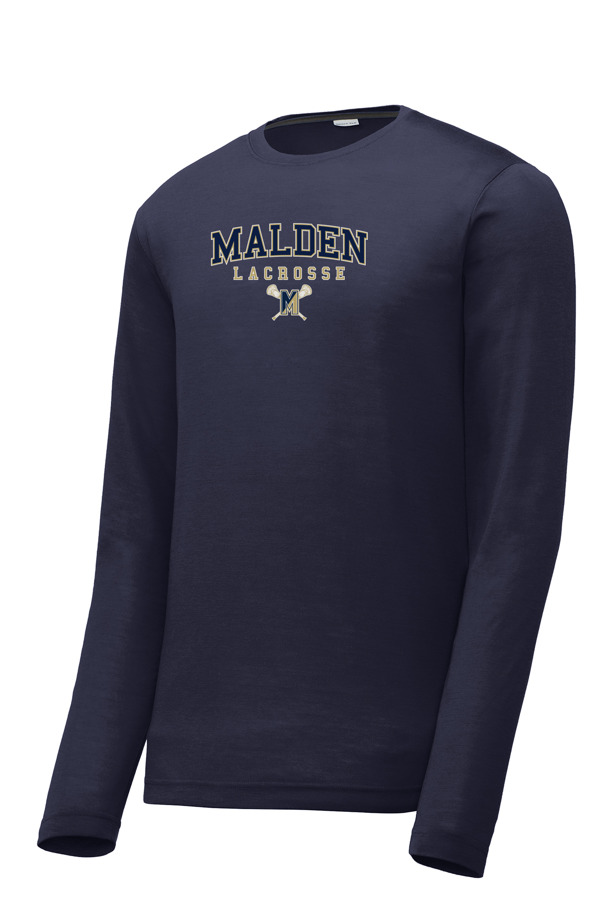 Malden Lacrosse Long Sleeve CottonTouch Performance Shirt