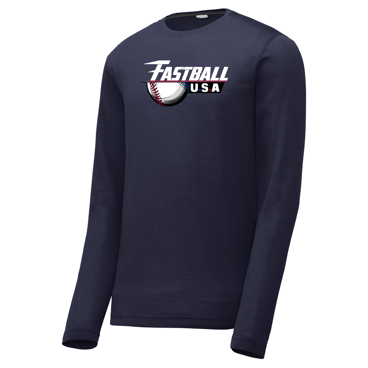Fastball USA Academy Baseball Long Sleeve CottonTouch Performance Shirt