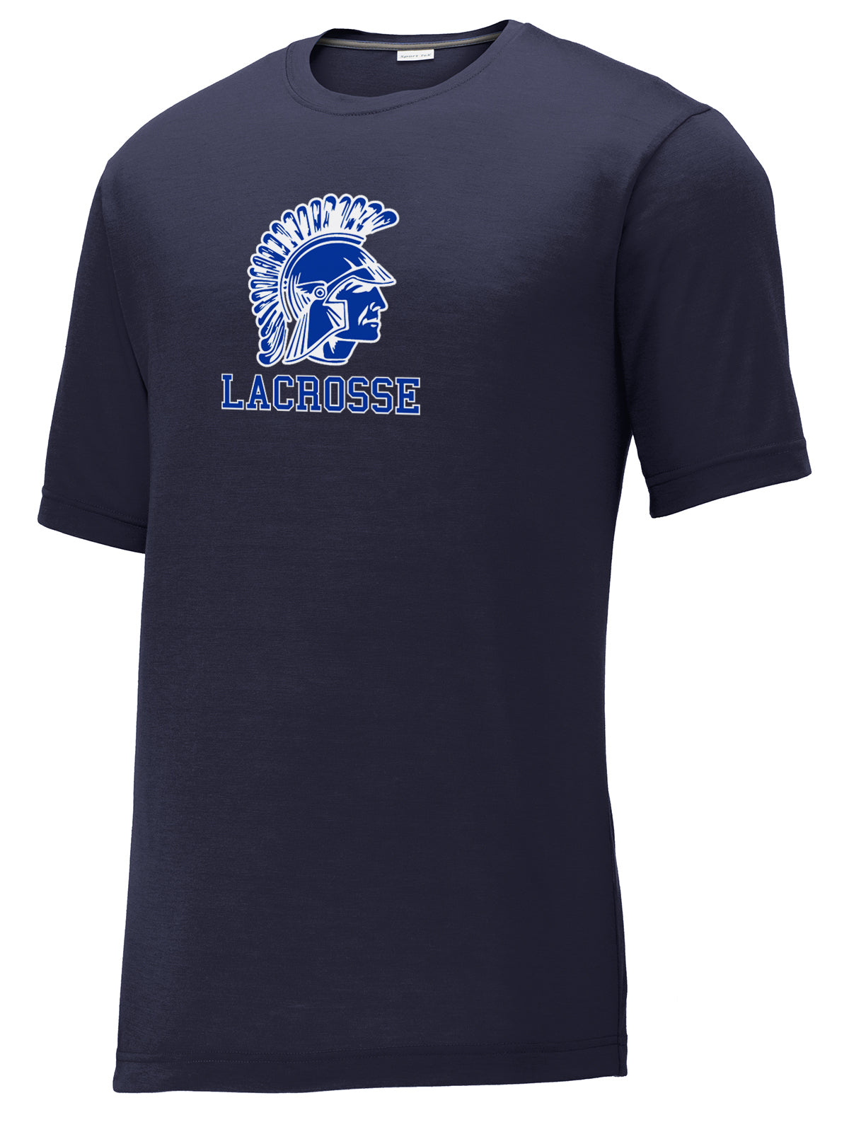 Chambersburg Lacrosse Men's Navy CottonTouch Performance T-Shirt