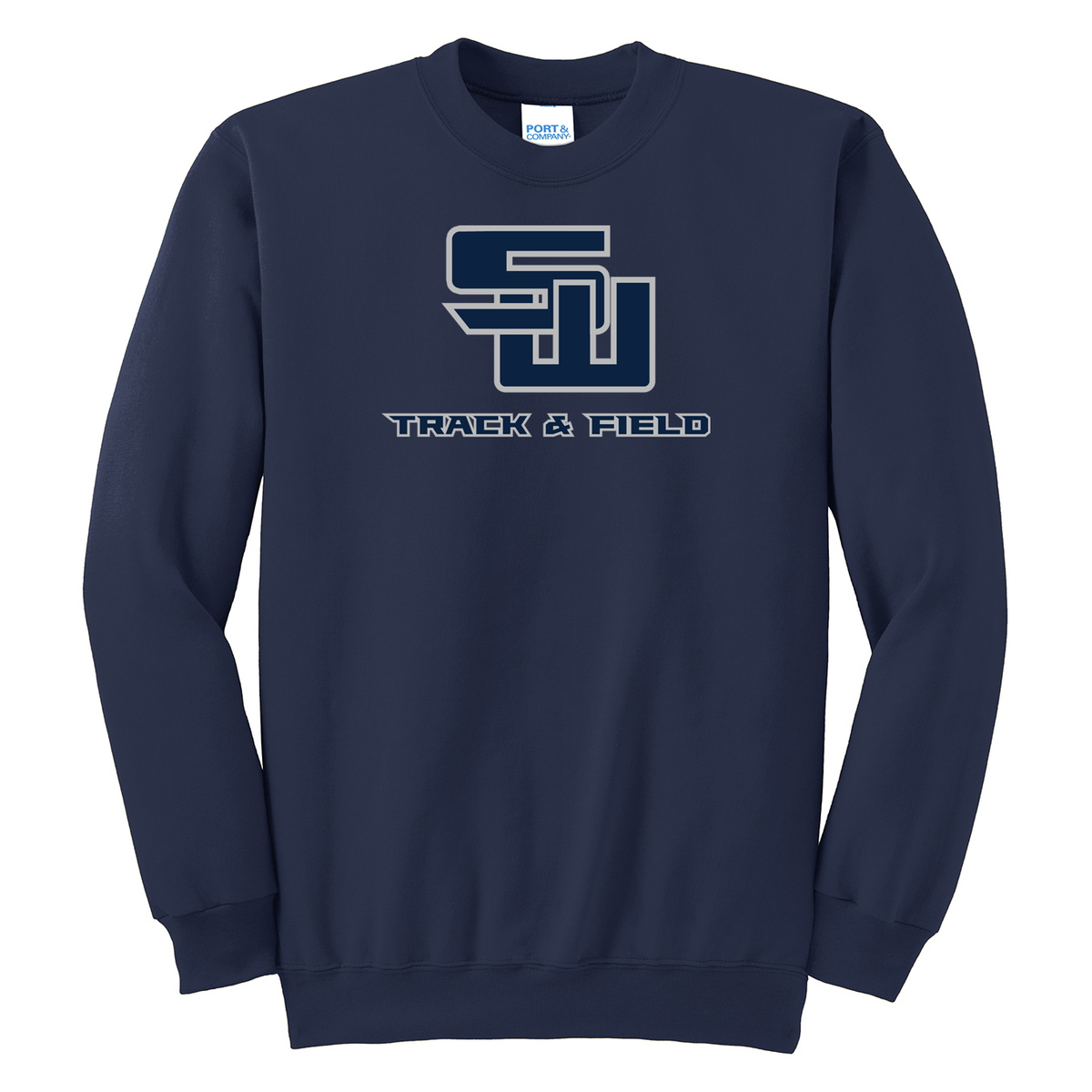 Smithtown West T&F Crew Neck Sweater