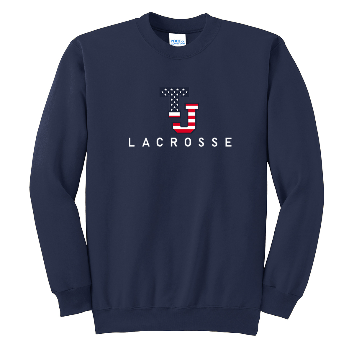 TJHS Lacrosse Crew Neck Sweater