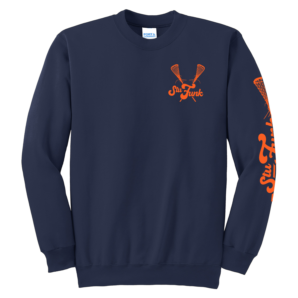 StuFunk Lacrosse Crew Neck Sweater