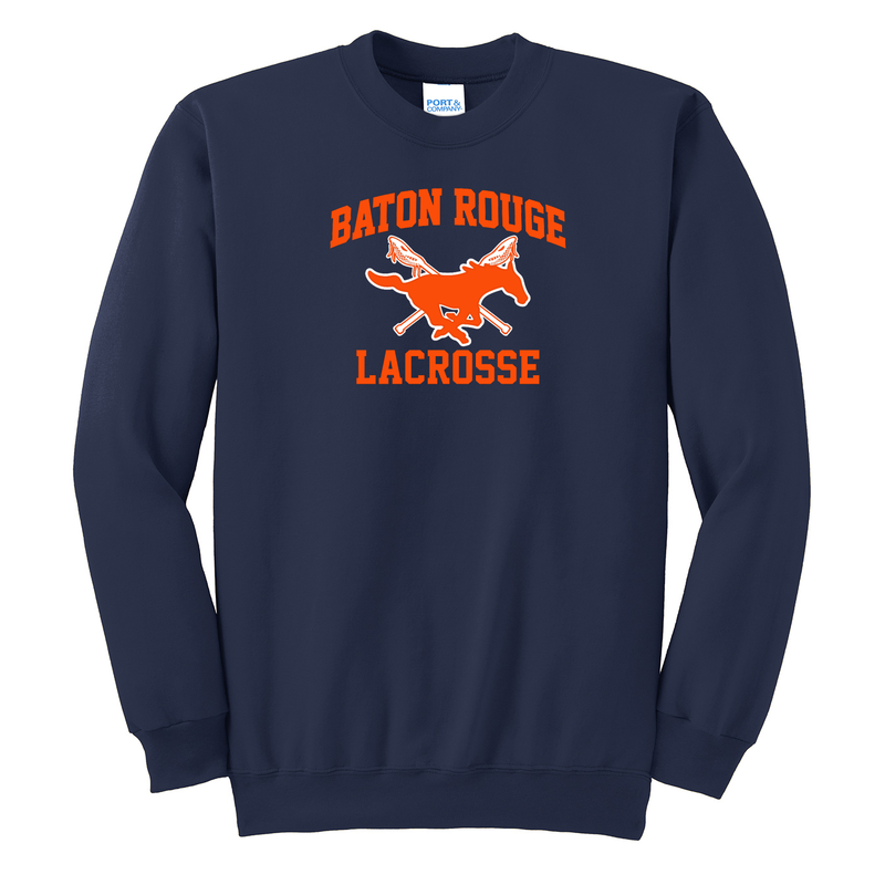 Baton Rouge Mustangs Crew Neck Sweater