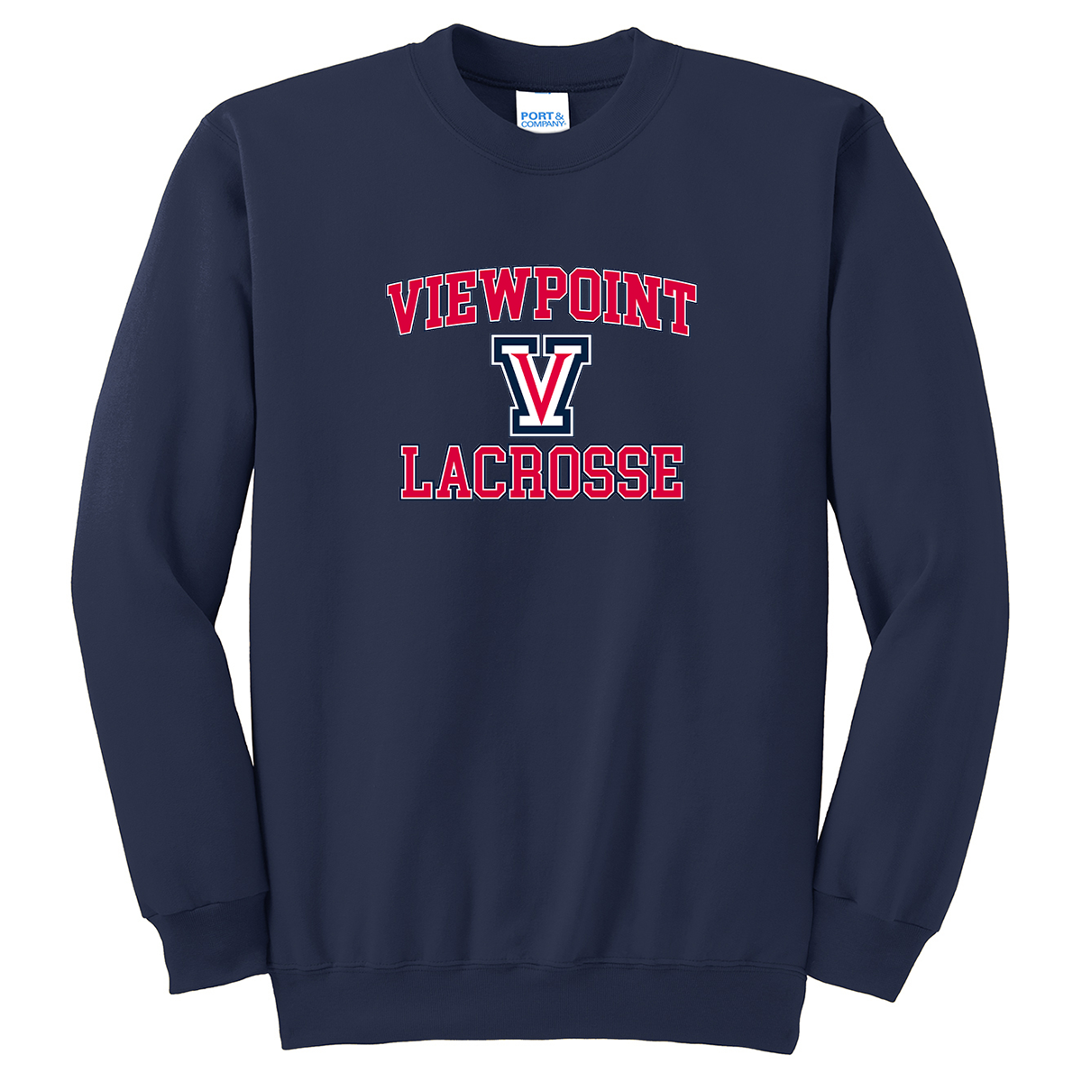 Viewpoint HS Boys Lacrosse Crew Neck Sweater