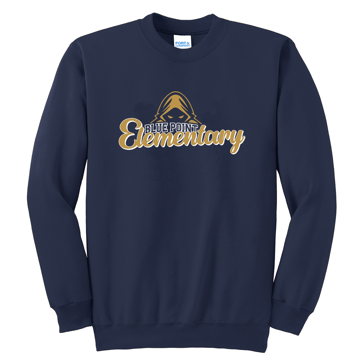 Blue Point Elementary School Crew Neck Sweater