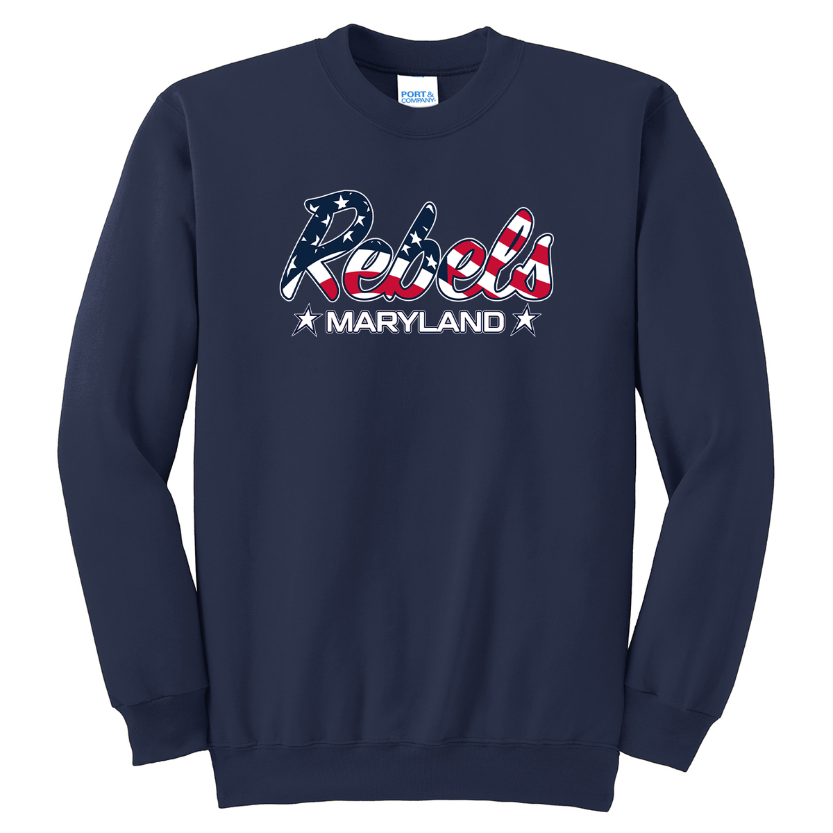 Rebels Maryland Lacrosse Club - Coaching Store Crew Neck Sweater