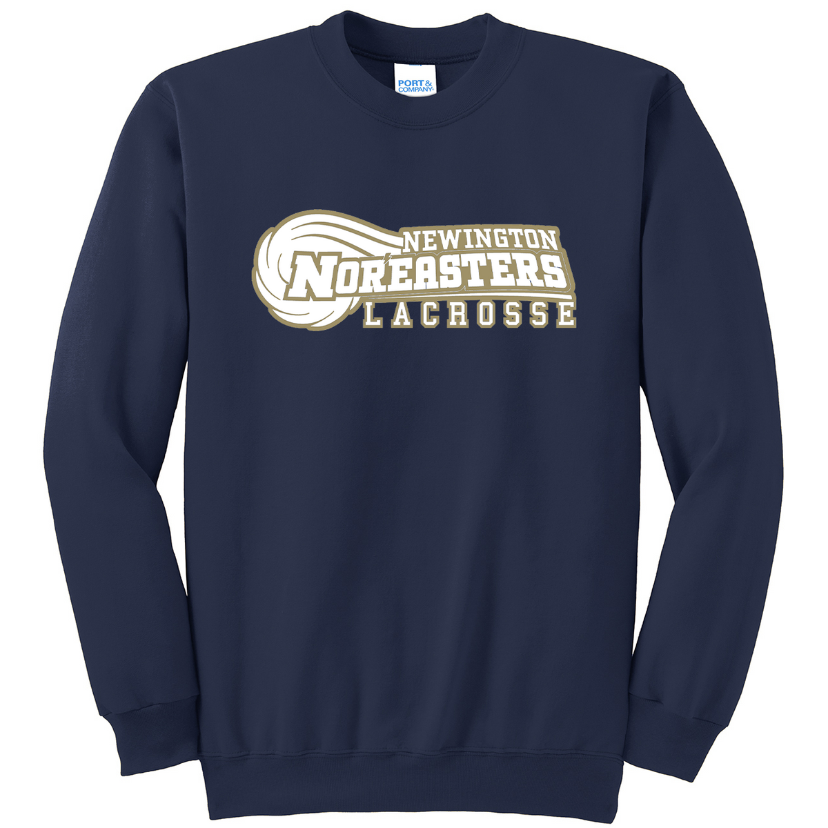 Newington High School Lacrosse Crew Neck Sweater