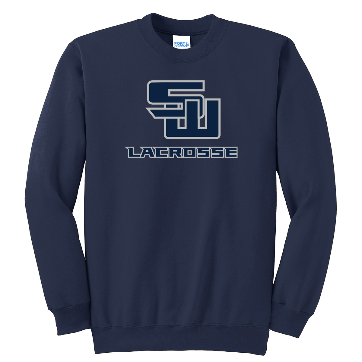 Smithtown West Lacrosse Crew Neck Sweater