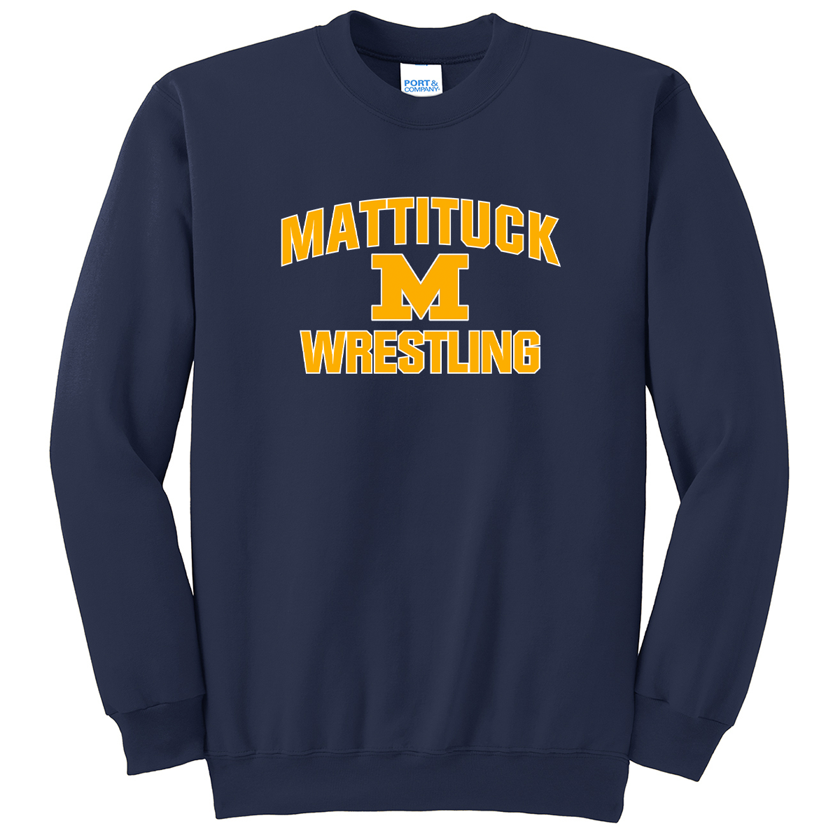 Mattituck Wrestling Crew Neck Sweater