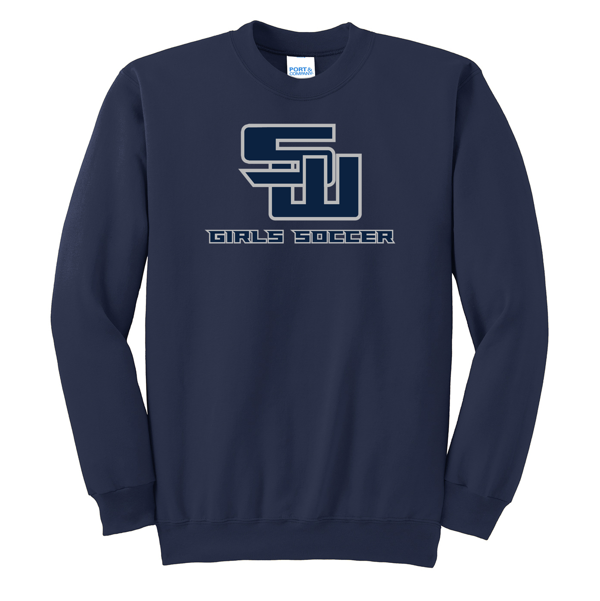 Smithtown West Girls Soccer Crew Neck Sweater