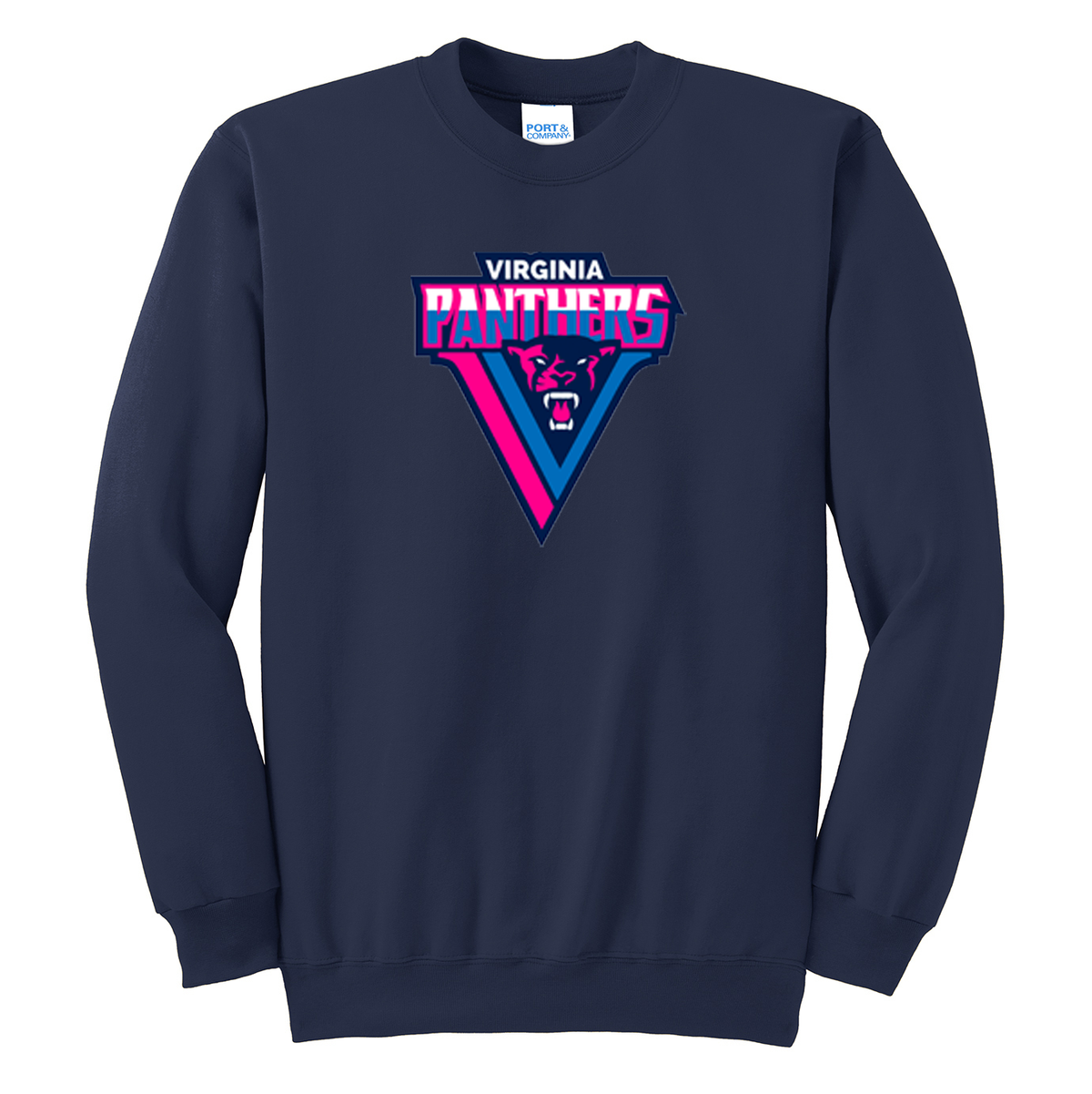 Virginia Panthers Crew Neck Sweater