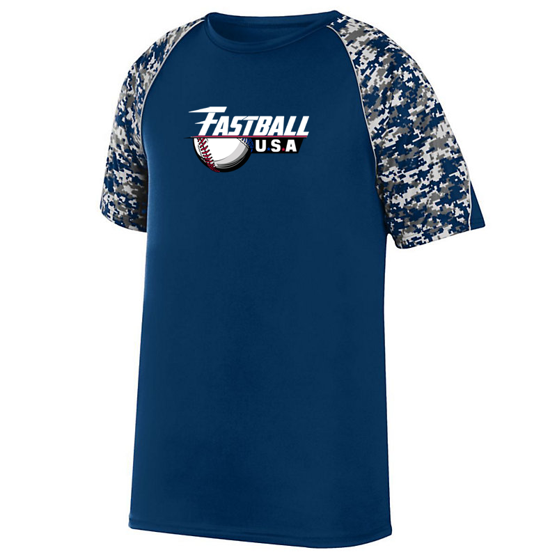 Fastball USA Academy Baseball Digi-Camo Performance T-Shirt