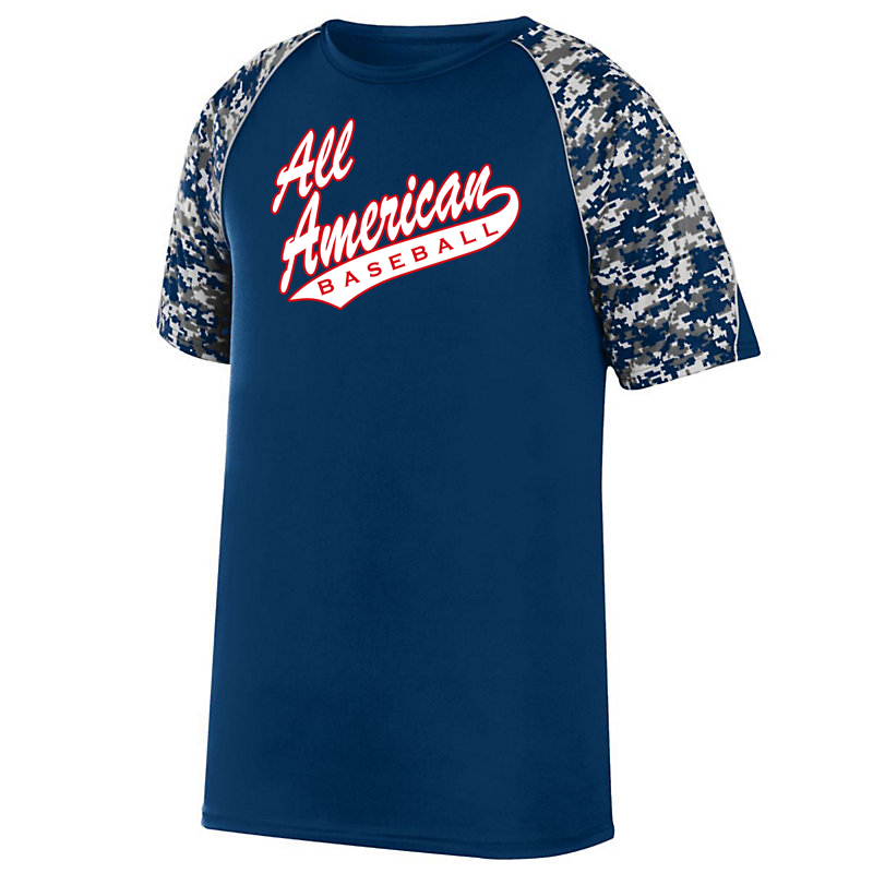 All American Baseball Digi-Camo Performance T-Shirt