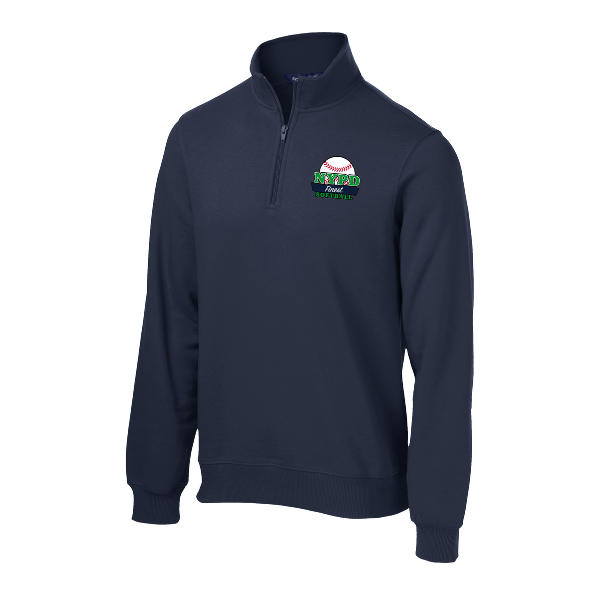 NYPD Softball  1/4 Zip Fleece