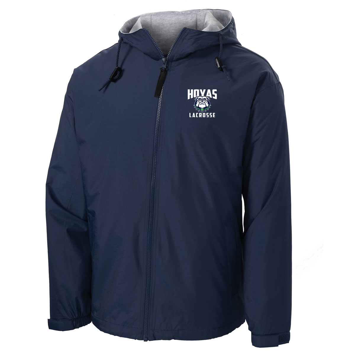 Hoya Lacrosse Hooded Jacket