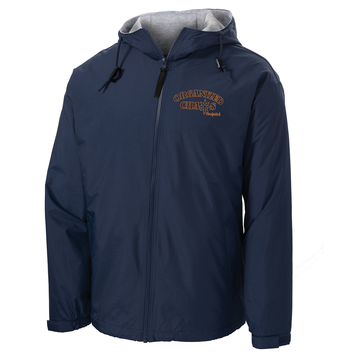 Organized Chaos Softball Hooded Jacket