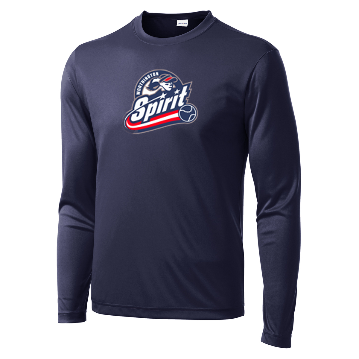 Worthington Spirit Softball Long Sleeve Performance Shirt