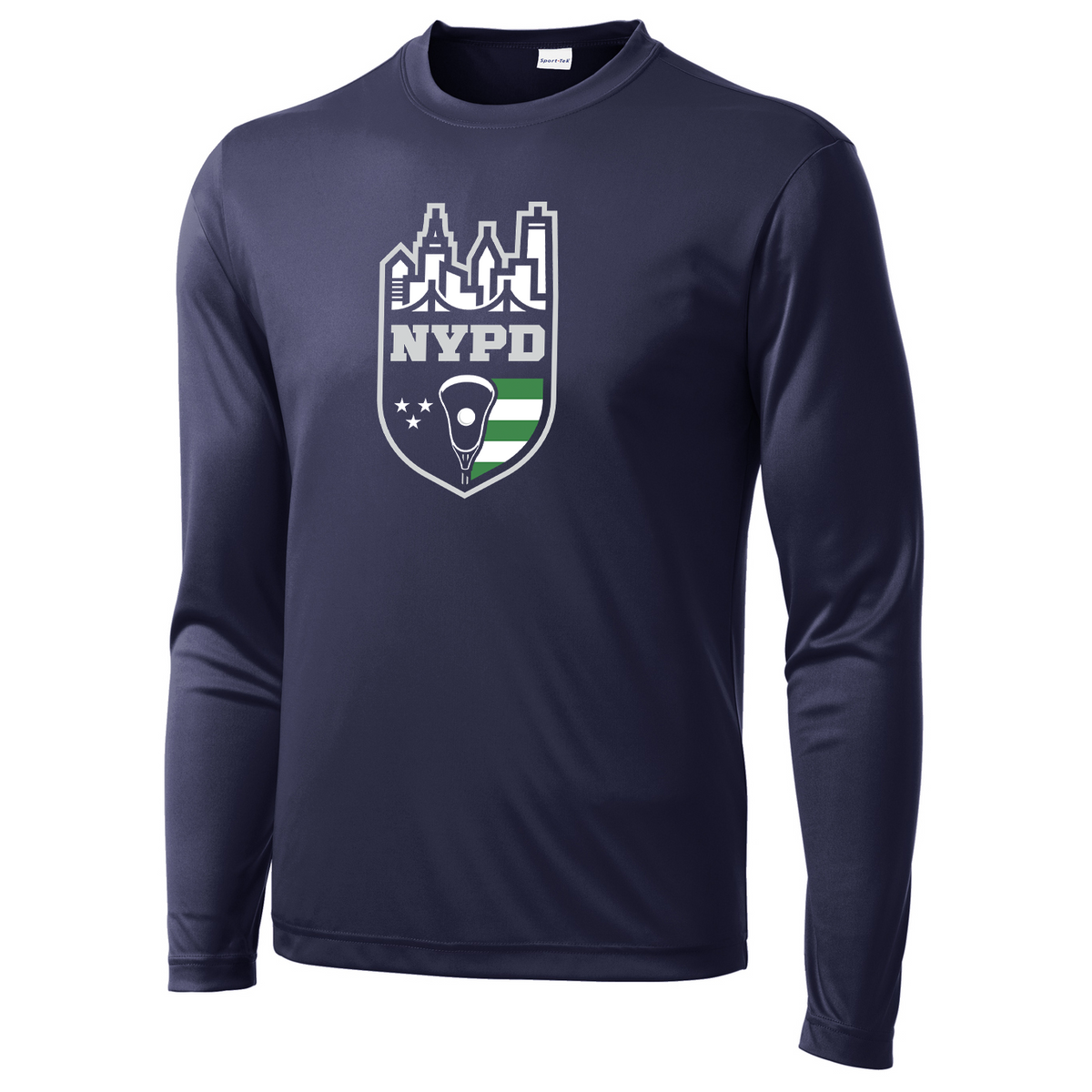 NYPD Womens Lacrosse Long Sleeve Performance Shirt