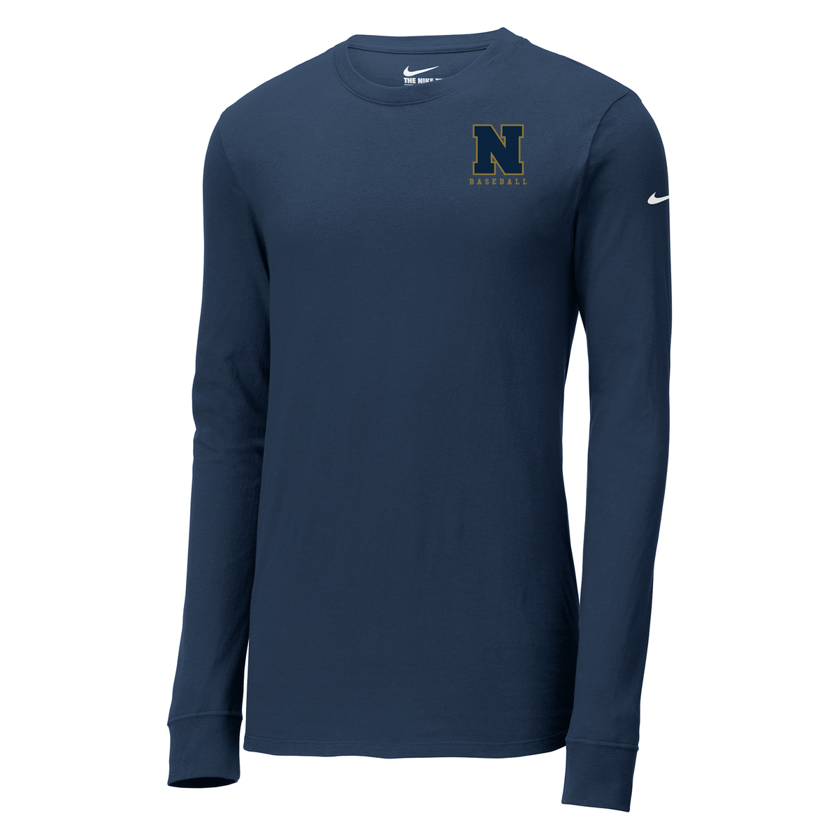 Newington HS Baseball  Core Cotton Long Sleeve Tee