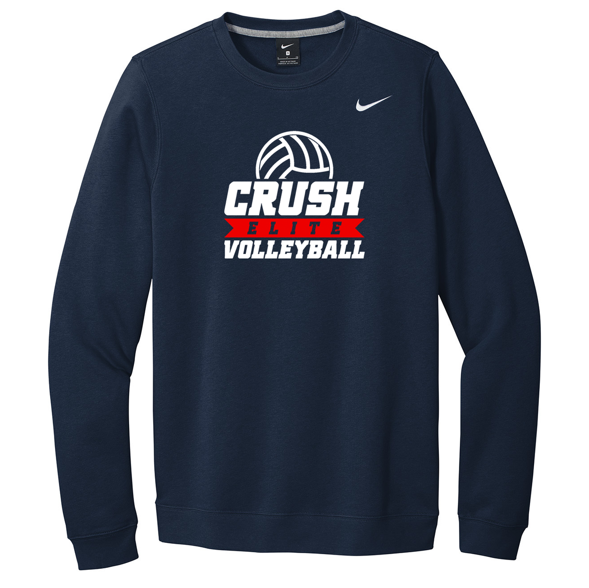 Crush Elite Volleyball Nike Fleece Crew Neck