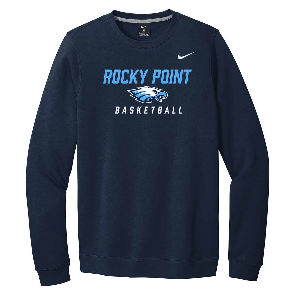 Rocky Point Varsity Basketball Nike Fleece Crew Neck