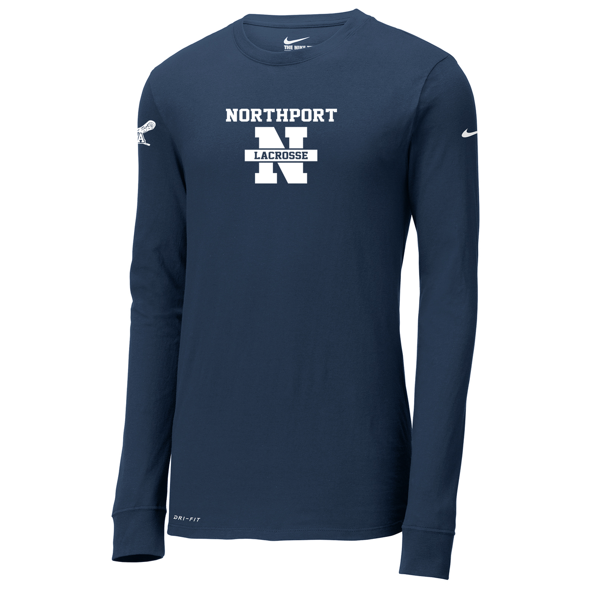 Northport High School Lacrosse Nike Dri-FIT Long Sleeve Tee