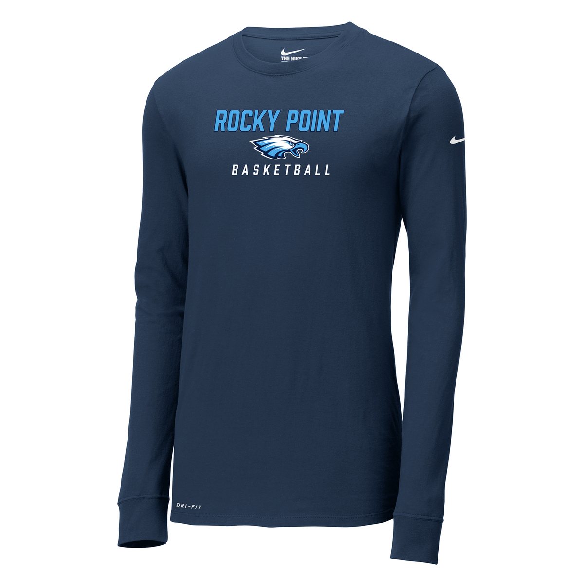 Rocky Point Varsity Basketball Nike Dri-FIT Long Sleeve Tee